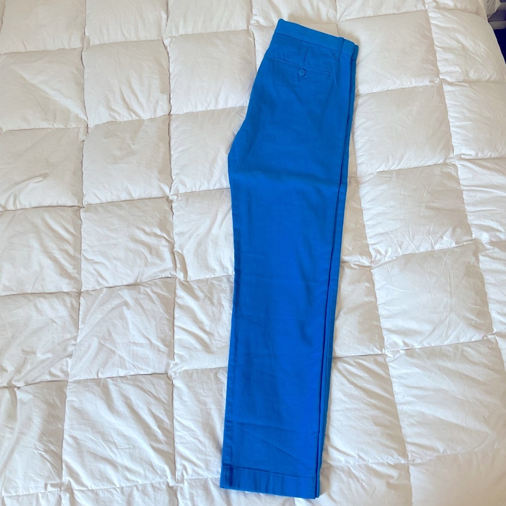 J. Crew Cobalt chinos size 14 slim boys